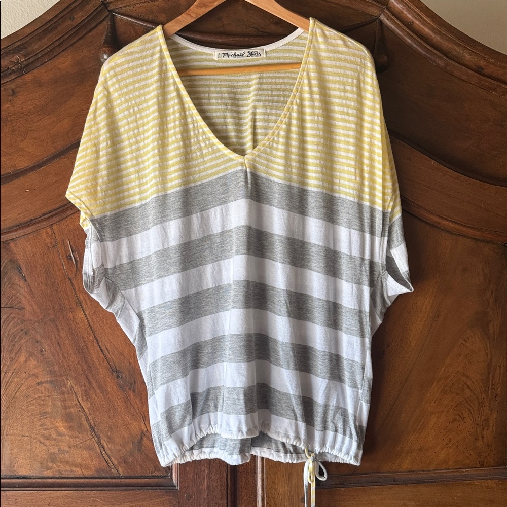 Michael Stars Maternity V-Neck Short Sleeve Tee